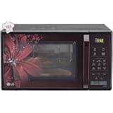 LG 21 L Convection Microwave Oven (MC2146BRT, Black, Diet Fry, With Starter Kit)