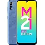 Samsung Galaxy M21 2021 Edition (Arctic Blue, 6GB RAM, 128GB Storage) | FHD+ sAMOLED | 6 Months Free Screen Replacement for P