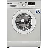 Panasonic 6 kg Fully-Automatic Front Loading Washing Machine (NA-106MC2L01, Silver, Inbuilt Heater)
