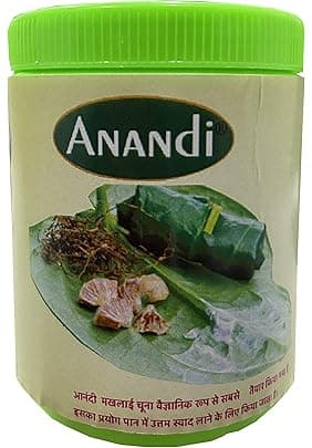 Anandi- Pan Chuna Paan Chuna , Pan Choona, Supari Chuna, (Calcium Carbonate ) 140gms
