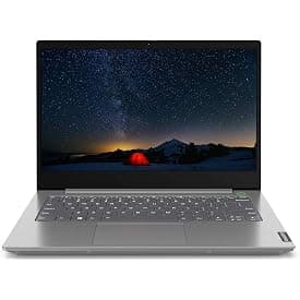 Lenovo ThinkBook 14 Intel Core i5 10th Gen 14-inch Full HD Thin and Light Laptop (8GB RAM/ 1TB HDD/ DOS/ Mineral Gray/ 1.5 kg