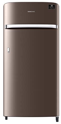 Samsung 198L 5 Star Direct Cool Single Door Digital Inverter Refrigerator (RR21B2G2WDX/HL, Luxe Brown)
