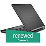 (Renewed) Dell Latitude E7250 12.5 Inch Laptop (Core I5 5th Gen/16GB/512GB SSD/Windows 10 Pro/MS Office 2019/Integrated graphics), Black