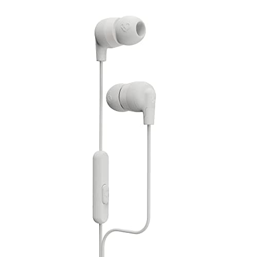 Skullcandy Inkd Plus Wired In Ear Earphone with Mic (Mod White)