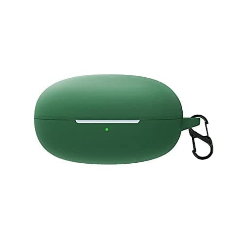 ibimble Realme Buds Q2/Realme Buds Air 2 Neo Earbuds Case Cover New Hight Protection Soft Silicone Protective Case -Earbuds is Not Inculded -(Green)