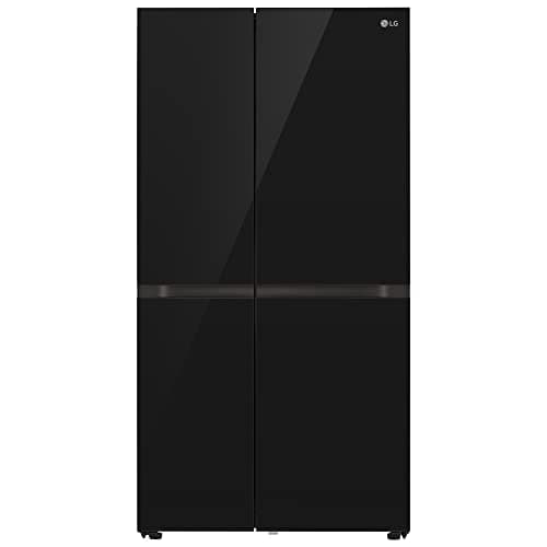 LG 694 L Frost Free Smart Inverter Side-by-Side Refrigerator (GC-B257UGBM, Black Mirror | Door Cooling+ & Hygiene Fresh+)