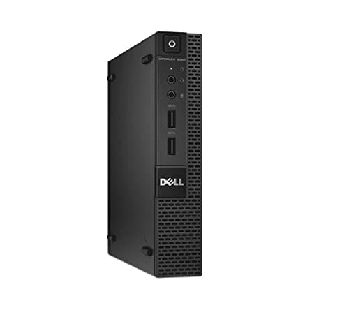 (Renewed) Dell Optiplex 3020 Tiny Desktop (Core I5 4th gen 2.9ghz, 8 GB RAM, 1 TB HDD, Win 10 Pro, MS Office/ Intel HD Graphics/, USB 3.0, Ethernet,VG