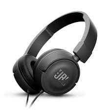 (Renewed) JBL T450 Wired On-Ear Headphone (Black)