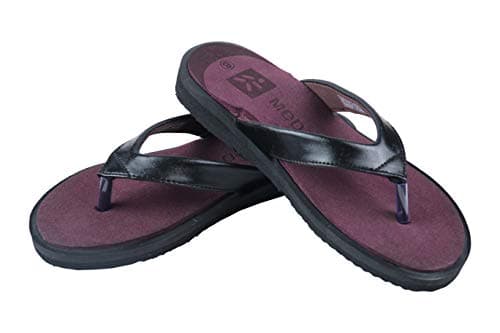 Medlife Orthopedic &amp; Diabetic Care Footwear/Slipper/Chappal for Women with Extra Cushioning (Brown