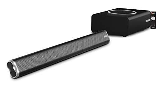 Mitashi SB 2575 BT 2.1 Channel Soundbar Sub Woofer System 4000 Watts PMPO with Bluetooth (Black)