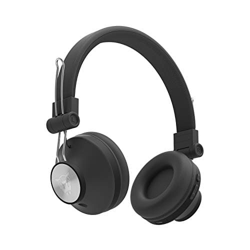 (Renewed) Ant Audio Treble H82 On-Ear Bluetooth Headphones with Mic (Black)