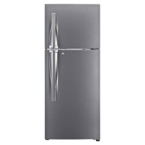 LG 284 L 3 Star Frost-Free Smart Inverter Double Door Refrigerator (GL-S302RDSX, Dazzle Steel, Convertible & Multi Air Flow)