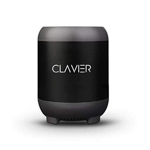 Clavier Atom Portable Bluetooth 5.0 Bluetooth Speaker, High-Definition Sound and Bass with Built-in mic Black
