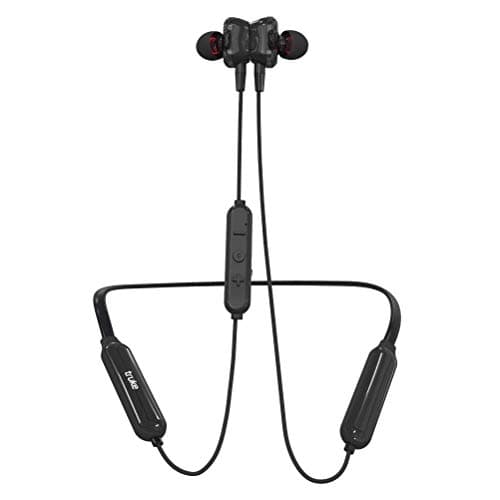 truke Yoga Power in-Ear Neckband Wireless Bluetooth Earphones with Mic (Black)