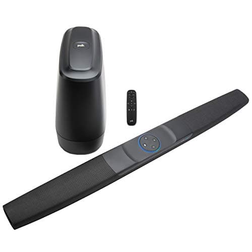 Polk Audio Polk Command Sound Bar with Wireless Subwoofer and Hands-Free Amazon Alexa Voice Control Built-in, 4K HDMI, and Fire TV Compatible for Your