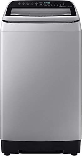 Samsung 6.5 kg Inverter Fully-Automatic Top Loading Washing Machine (WA65N4260SS/TL, Silver, Wobble Technology)