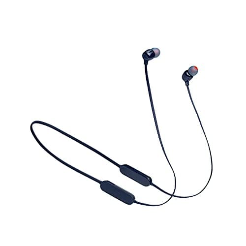(Renewed) JBL Tune 125BT by Harman in-Ear Bluetooth Headphone with Built-in Mic, 16 Hours Playtime, Bluetooth 5.0, Dual Connect and Quick Charging (Blue)