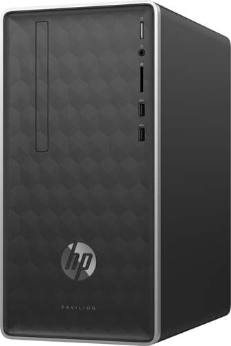 HP Pavilion 590-p0055il Desktop (8th Gen i5-8400/8GB/2TB/DOS/Integrated Graphics), Ash Silver