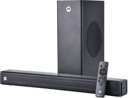 (Renewed) Motorola AmphisoundX with HDMI ARC 100 W Bluetooth Soundbar  (Black, 2.1 Channel)