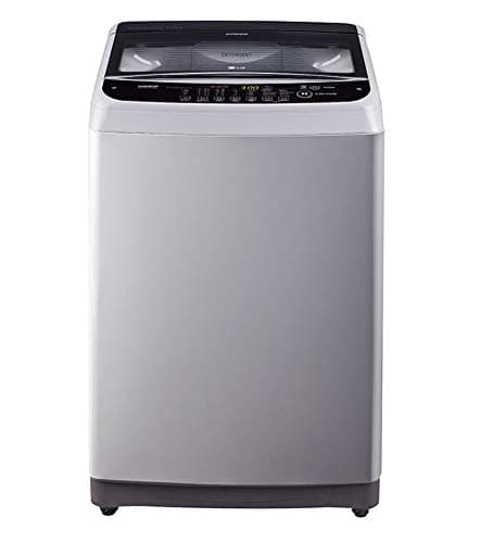 LG 7.0 Kg Inverter Fully-Automatic Top Loading Washing Machine (T8081NEDLJ, Middle Free Silver)
