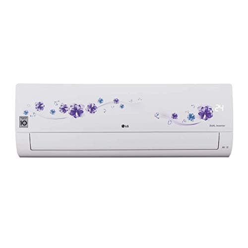 LG 1.5 Ton 3 Star Inverter Split AC (Copper, KS-Q18FNXD1, Floral White, Auto clean)