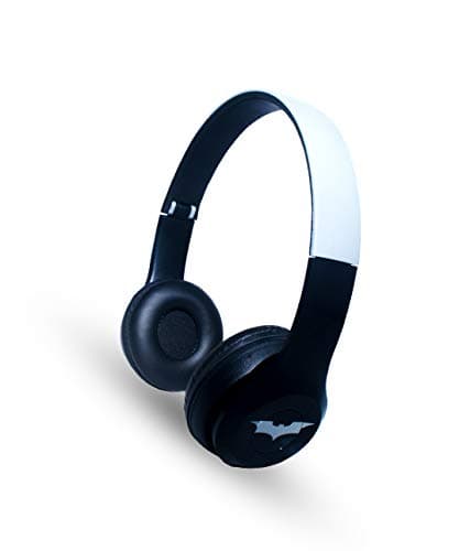 Macmerise The Dark Knight DC Comics P47 Wireless Bluetooth On Ear Headphone with Mic (Multicolour)