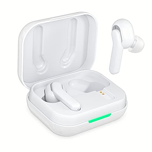 EDYELL® C10 Bluetooth 5.1 Hybrid Active Noise Cancelling/Wireless Charging/Wireless Earbuds, ANC IPX7 Waterproof Stereo in Ear Earphones, Immersive So