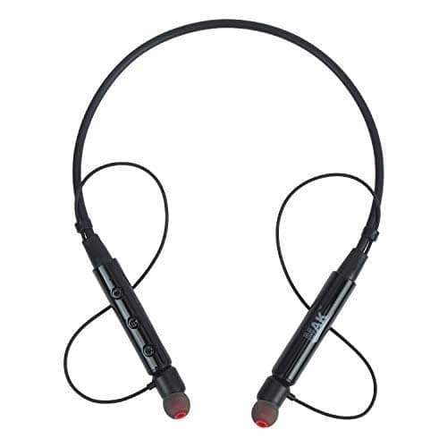 MAK MK-32 Wireless Bluetooth In Ear Neckband Earphone with Mic (Black)