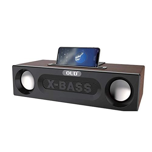 OUD® 20W Wireless Bluetooth Soundbar Speaker with TWS Connection/USB Input/Micro SD Card Reader/FM Radio/Aux Input/Hands Free Calling/BT Perfect Sound