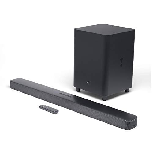 (Renewed) JBL Bar 5.1 Channel Soundbar with Ultra HD 4K Pass Through, Panoramic Surround Sound, Multi-Beam Sound Technology &amp; Built-in Chromecast 