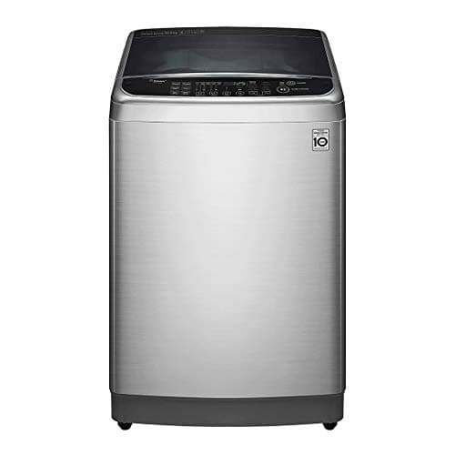 LG 10.0 Kg Inverter Fully-Automatic Top Loading Washing Machine (T1084WFES5A, Stainless Steel, Inbuilt Heater)