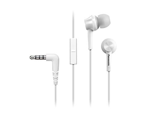 Panasonic Schwarz RP-TCM105E-W in-Ear Headphones (White)