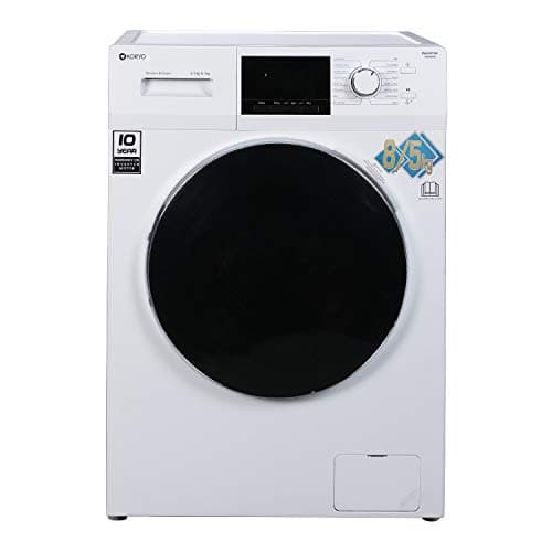 Koryo 8Kg/5Kg Inverter Front Loading Washer Dryer (KWMD1485FLD, White)