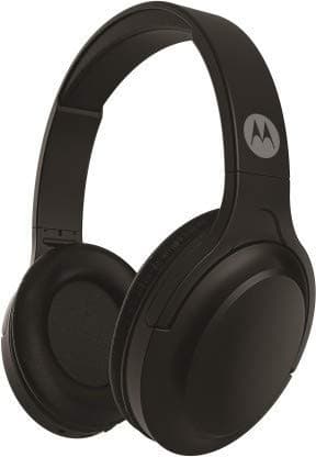 (Renewed) Motorola Escape 200 Over-Ear Bluetooth Headphones with Alexa (Black)