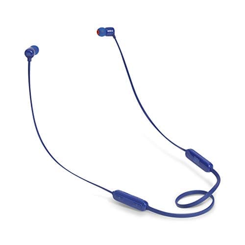 (Renewed) JBL T160BT Pure Bass Wireless in-Ear Headphones with Mic (Blue)
