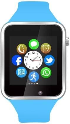 MAKECELL Bluetooth A1 Smart Watch Compatible with All 3G, 4G Phone with Camera and Sim Card Support for Men boy Kids Girls and Women (Blue)
