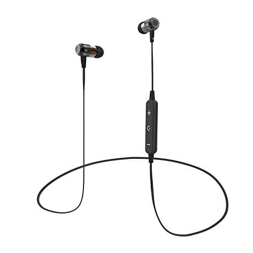 Corseca Hoop2 Sports Wireless Bluetooth Earphone with Hi-Fi Stereo Sound Deep Bass Magnetic Buds (Grey)