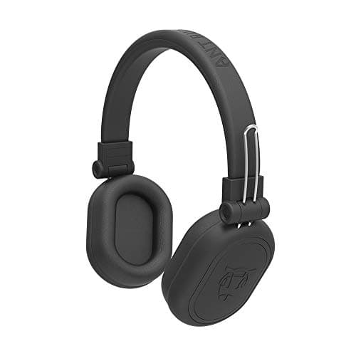 (Renewed) Ant Audio Treble 1200 HD Bluetooth Over Ear Headset with MIC, Upto 15 Hours Playtime for Travel and Work - Black