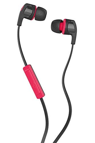 Skullcandy Smokin Buds2 Wired in-Earphone with Mic (Black/Red)