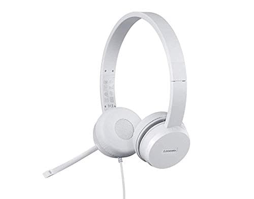 (Renewed) Lenovo 110 Stereo USB-A Headset | Audio and Voice Optimized for Learn & Work from Home | Passive Noise Cancellation