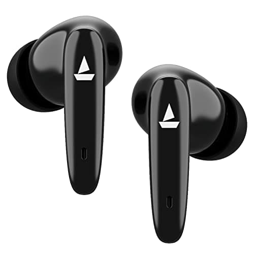 (Renewed) boAt Airdopes 181 True Wireless Earbuds with ENx™, Tech, Beast™, Mode(Low Latency Upto 60ms) for Gaming, ASAP™, Charge, 20H Playtime, Bluetooth v5.2, boAt Signature Sound, IPX4 & IWP™,(Carbon Black)