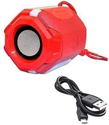 JOKIN Bluetooth Speaker A005 Portable Wireless Compatible with All Devices and with USB | Mic | Aux | SD Card for All Laptop, Tablet & Smartphones (Color Red)