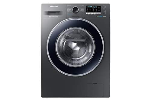Samsung 8 Kg Fully-Automatic Front Loading Washing Machine (WW80J54E0BX/TL, Blue, Hygiene Steam)