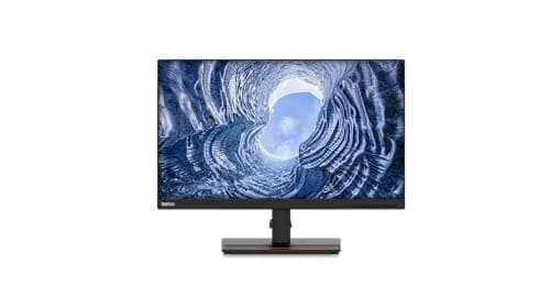 Lenovo ThinkVision T24i-2L 23.8" (60.45cms) FHD IPS (1920x1080) Monitor, USB, VGA, HDMI and DP, 60Hz Refresh Rate, Tilt, Pivot, Swivel, Height Adj