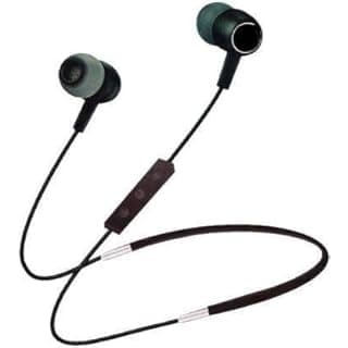 Duet Mini Magnetic Neckband Bluetooth Headset with Mic, Extra Bass Stereo, Lightweight (Black)