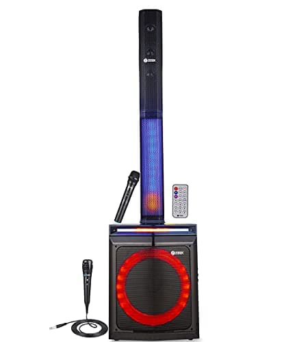 Zoook Party Rocker Bluetooth Party Speaker 100 Watts with Professional Class D Amplifier/New Concept/Guitar Input/Wireless & Wired microphone/10 i