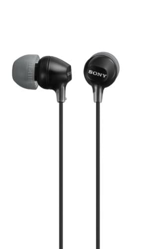 Sony MDR-EX15LP In-Ear Headphones (Black)