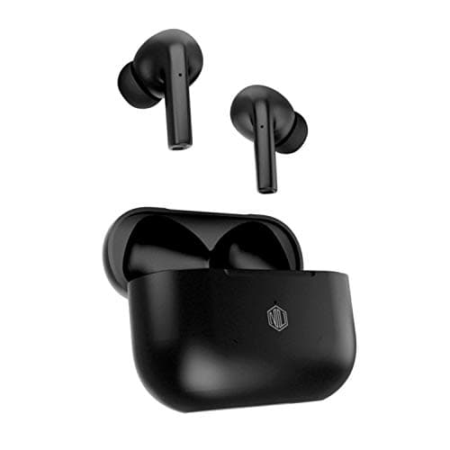 Nu Republic Rush Pro X True Wireless Earbuds (TWS) BT V5.0, Upto 16Hrs Play Time, Compact Charging Case with Type C Cable, Touch Controls, Voice Assis