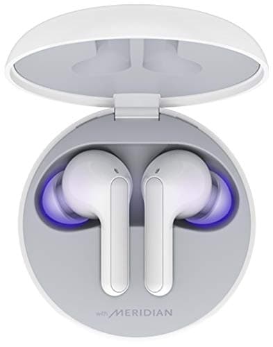 LG Tone Free HBS-FN6 Truly Wireless Bluetooth in Ear Headphone with Mic (White)
