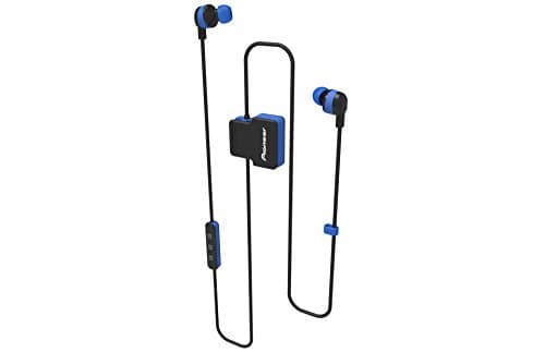 Pioneer SE-CL5BT Clip Wear Active in-Ear Wireless Headphones (Blue)